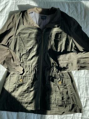 Market Spruce Lightweight Utility Olive Green Jacket - L